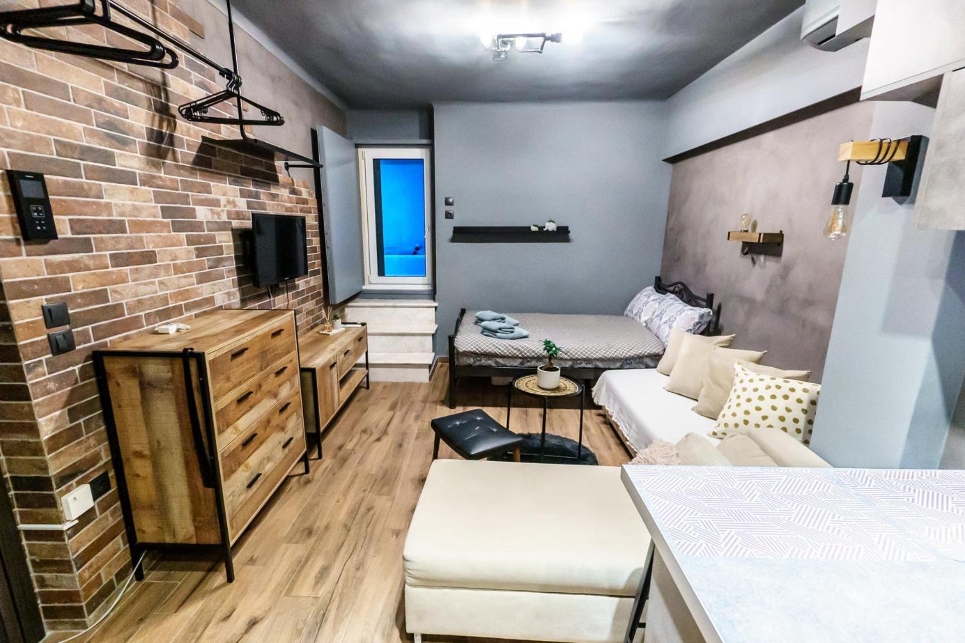 Happiness Studio With Terrace. Salonicco Esterno foto