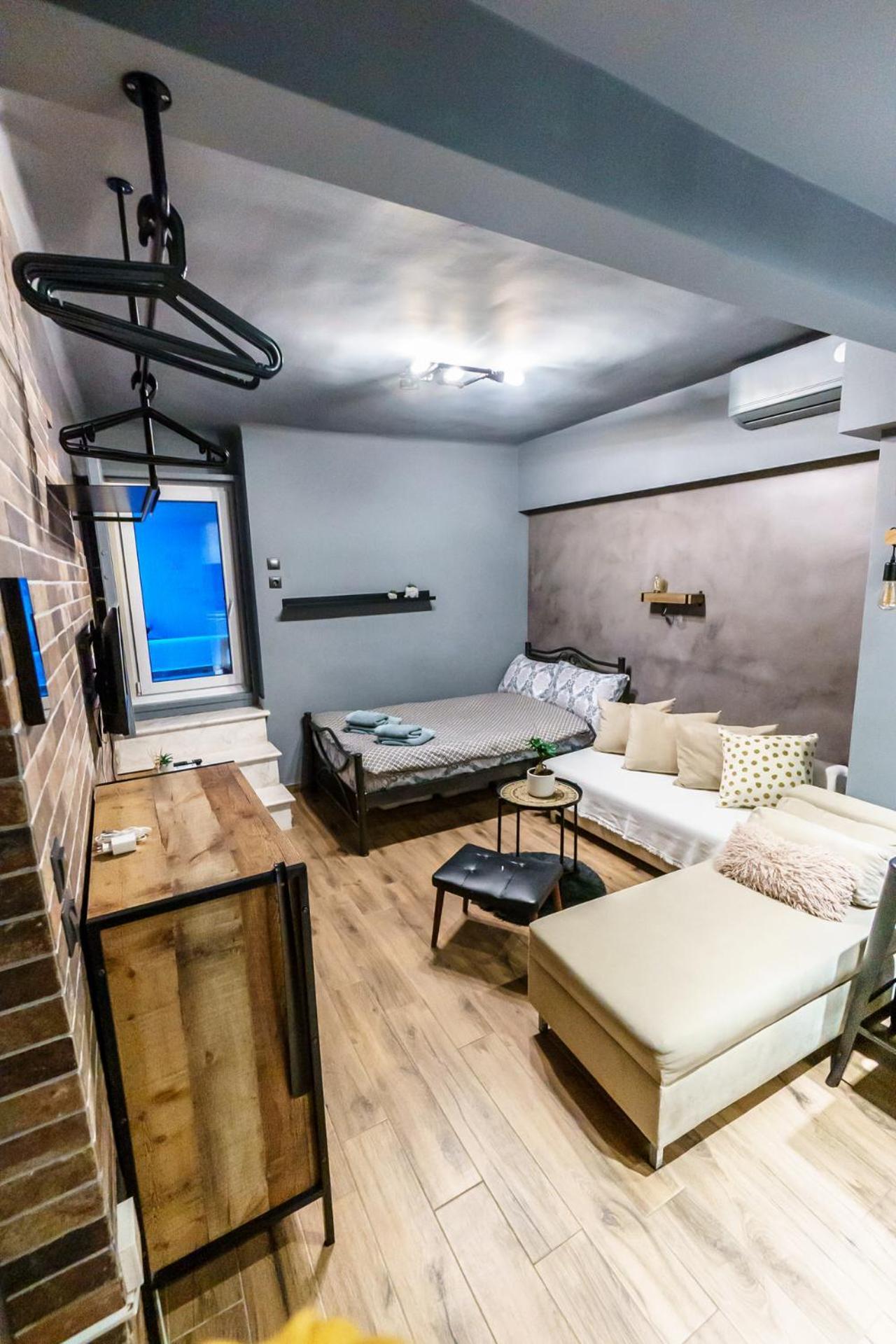 Happiness Studio With Terrace. Salonicco Esterno foto